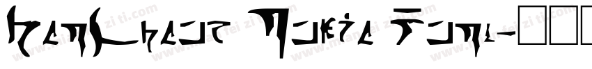 HanChaos Nokia Font字体转换